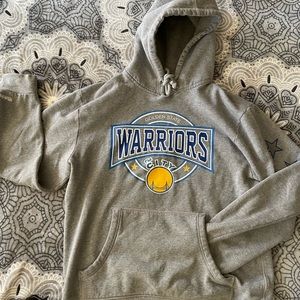 Golden State Mitchell and Ness hoodie! Size large.